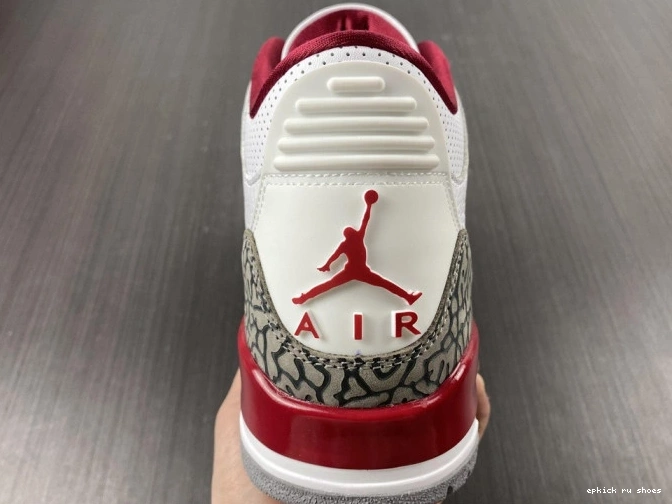 Rep 3 Red Cardinal Jordan Retro CT8532-126 0822